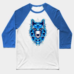 wolf snow Baseball T-Shirt